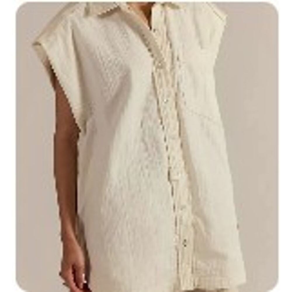 XL PTP 27" Length 34" | Free People | NWOT | We The Free Buddy Muscle Shirt